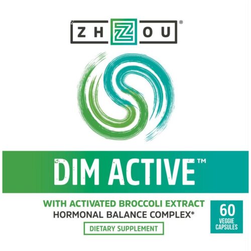 235012 DIM Active with Activated Broccoli Extract Dietary Supplement, 60 Count