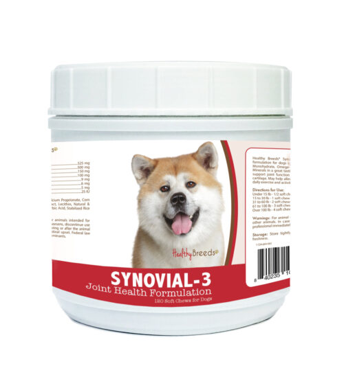 840235100621 Akita Synovial-3 Joint Health Formulation - 120 Count
