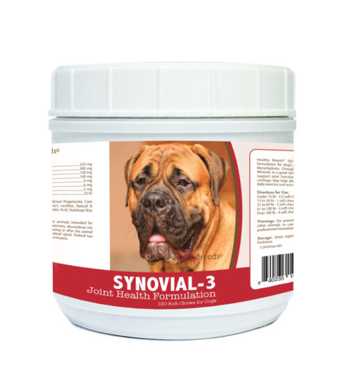 840235102977 Bullmastiff Synovial-3 Joint Health Formulation - 120 Count