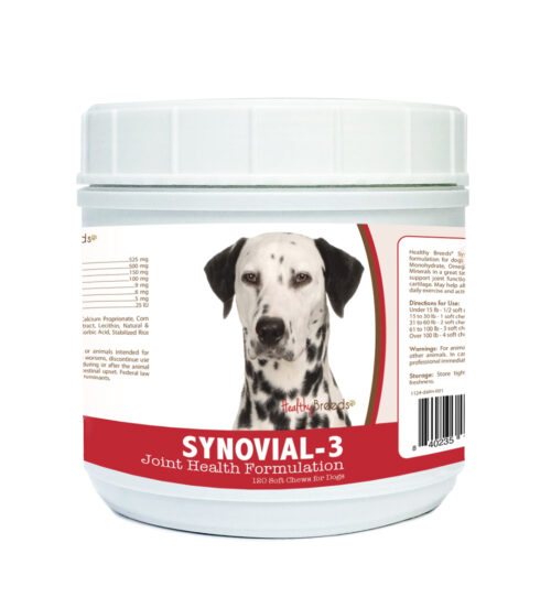 840235105978 Dalmatian Synovial-3 Joint Health Formulation - 120 Count