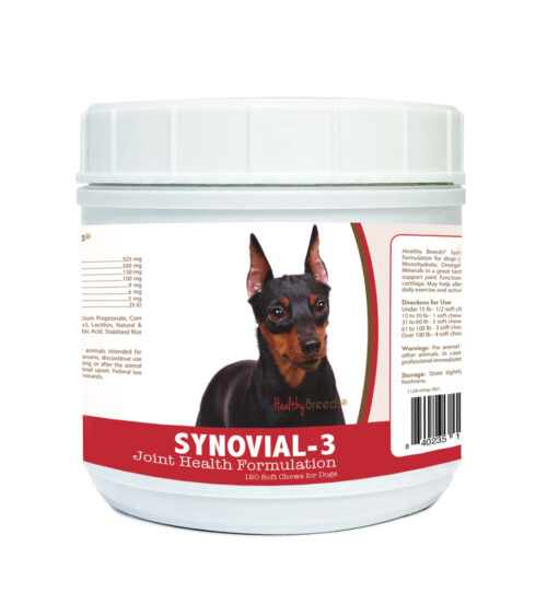 840235110934 Miniature Pinscher Synovial-3 Joint Health Formulation - 120 Count