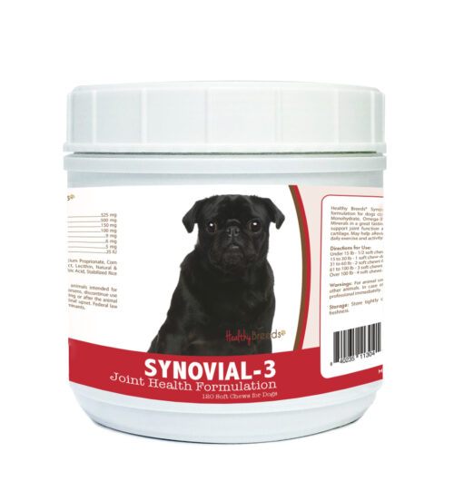 840235113041 Pug Synovial-3 Joint Health Formulation - 120 Count