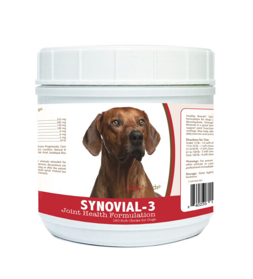 840235113553 Rhodesian Ridgeback Synovial-3 Joint Health Formulation - 120 Count