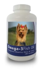840235142126 Yorkshire Terrier Omega-3 Fish Oil Softgels, 180 count