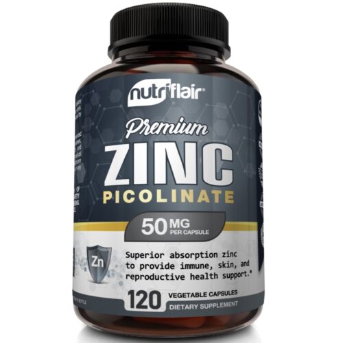 IME 50 mg Zinc Picolinate Immune System Booster & Support 120 Capsules