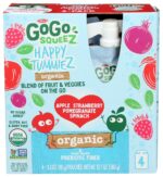KHRM00362919 12.7 oz Happy Tummiez Strawberry Pomegranate Spinach Digestive Supplements - Pack of 4