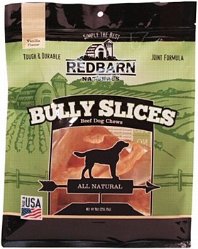 PF 80025515 9 oz Redbarn Vanilla Flavored Bully Slices Coated Cow Ears