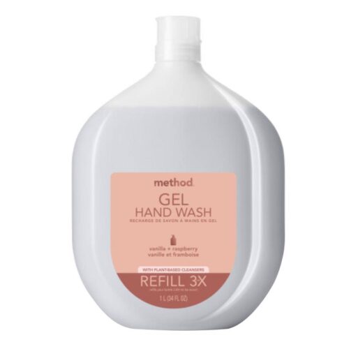 1024356 34 oz Vanilla & Raspberry Scent Gel Hand Wash
