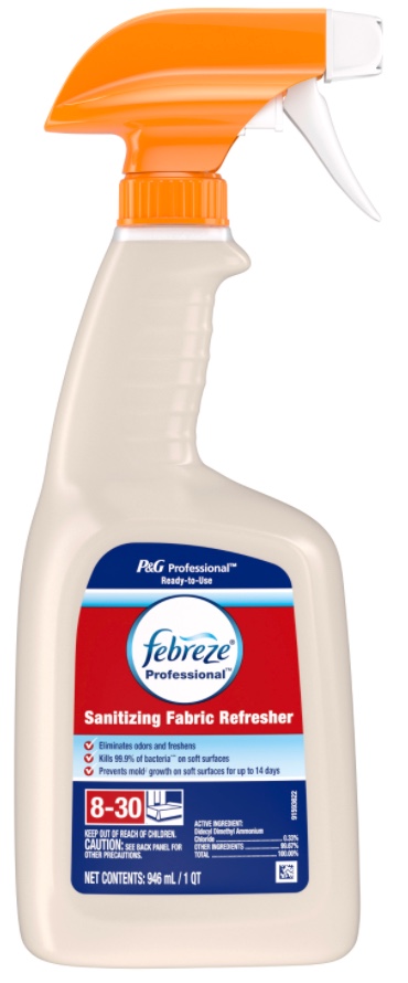105176 32 oz Sanitizing Febreze Fabric Refresher Pump Spray