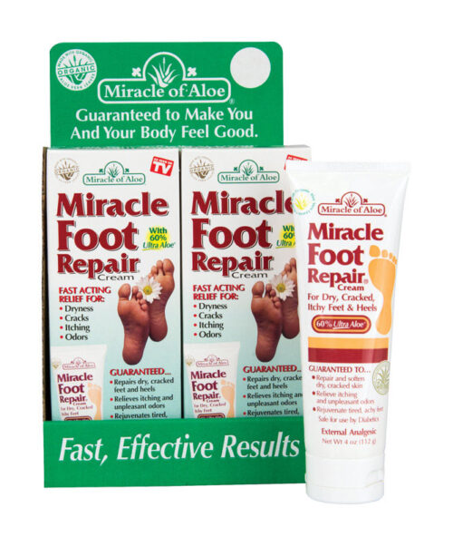 139 4 oz Miracle Foot Repair Cream- pack of 6