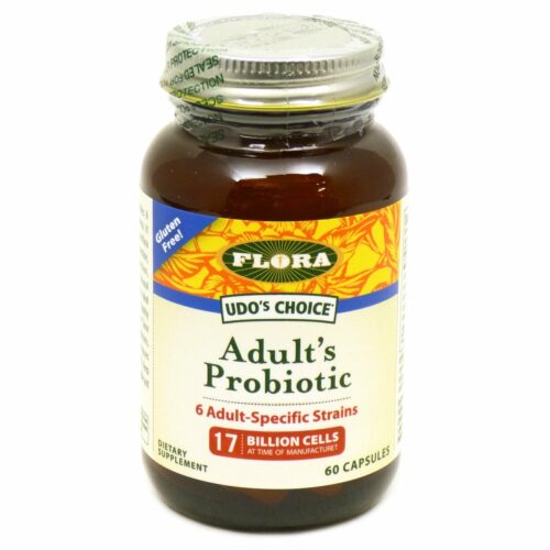 13924 Udos Choice Adults Probiotic, 60 Capsules