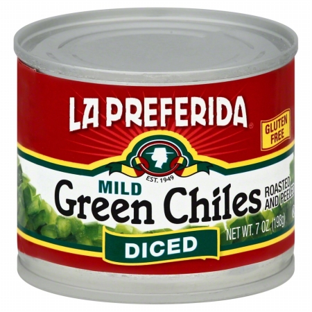 268531 CHILES GREEN DICED - 7 oz.