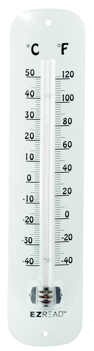 5041922 840-0075 12 in. MP10 White Metal Thermometer