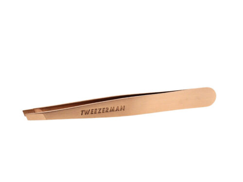 64753 Slant Tweezer, Rose Gold