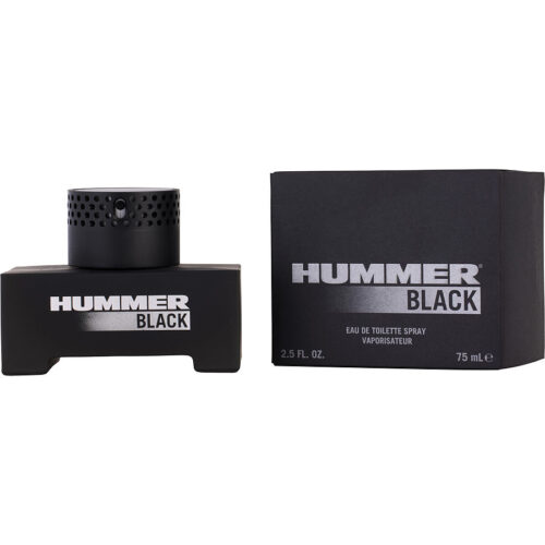 Hummer 258551 Black Eau De Toilette Spray for Men - 2.5 oz