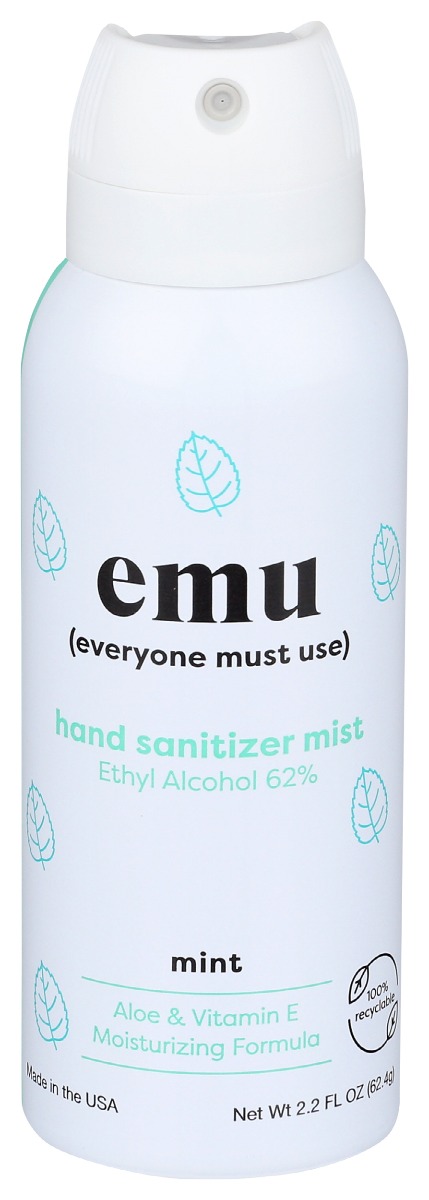 KHRM00386321 2.2 oz Mint Hand Sanitizer Mist