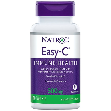 Natrol Easy-C 500 mg, Immune Health, Tablets - 60.0 ea