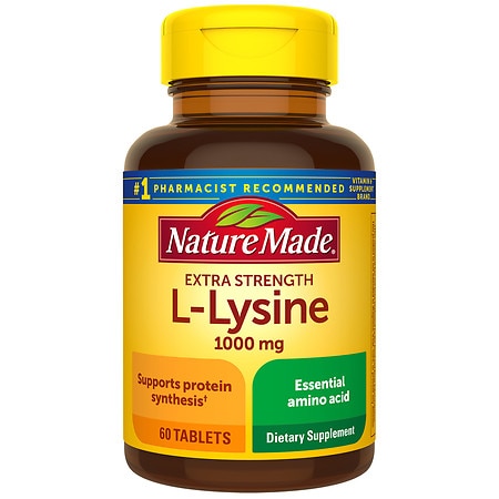 Nature Made L-Lysine 1000 mg Tablets - 60.0 ea