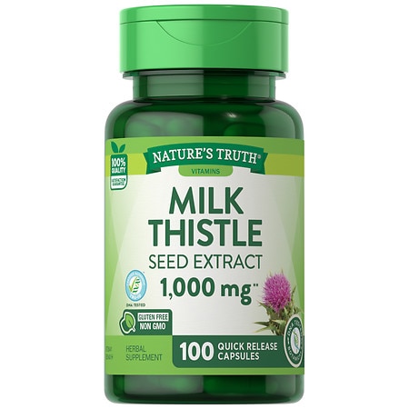 Nature's Truth Milk Thistle Seed Extract 1,000 mg - 100.0 ea