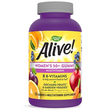 Nature's Way Alive! Women's 50+ Multi-Vitamin Gummies - 130.0 ea