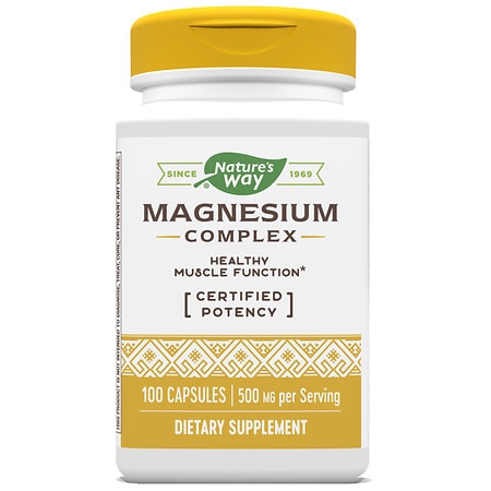 Nature's Way Magnesium Capsules - 100.0 ea