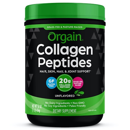 Orgain Collagen Peptides Dietary Supplement - 16.0 OZ