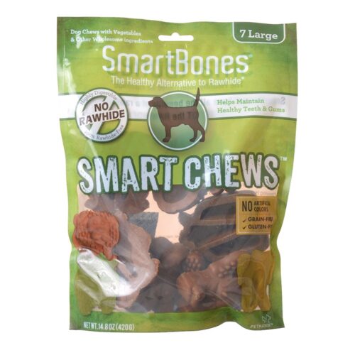 Petmx 923118 SmartChews Safari Chews for Dogs, Small - Pack of 14