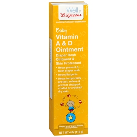 Walgreens Baby Vitamin A&D Ointment - 4.0 oz