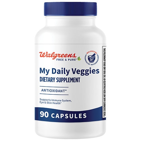 Walgreens My Daily Veggies Capsules - 90.0 ea