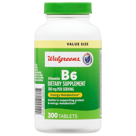 Walgreens Vitamin B6 100 mg Tablets - 300.0 ea