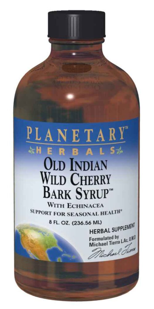 Planetary Herbals Old Indian Wild Cherry Bark Syrup™ - 4 Oz