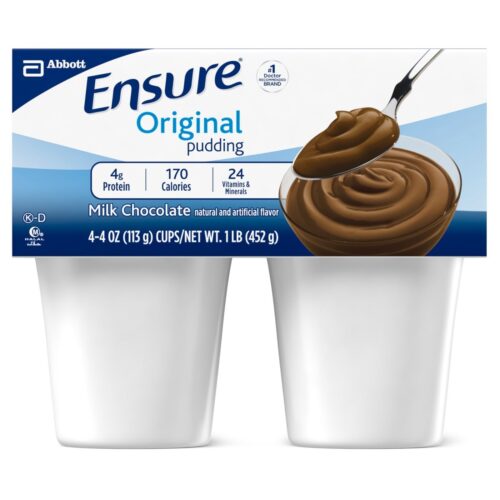 48462601 4 oz Chocolate Ensure Original Pudding Oral Supplement