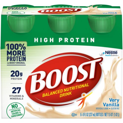 78872601 8 oz Vanilla Boost High Protein Oral Protein Supplement, Pack of 6