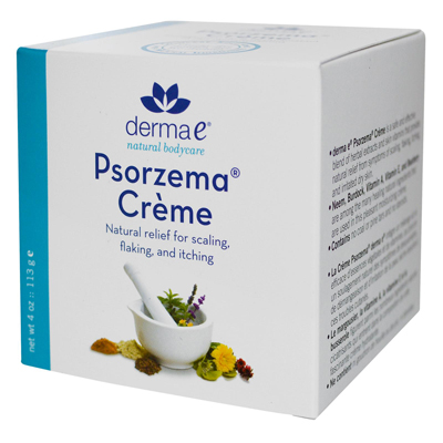 Derma E 0130195 Psorzema Natural Relief Creme For Scaling Flaking and Itching - 4 oz