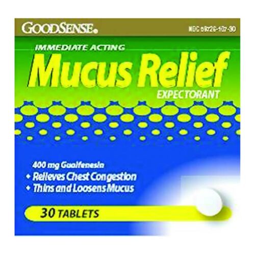 GDDPLD00176 Mucus Relief Expectorant Tablet - 30 Count