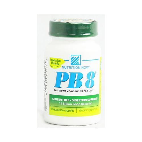 HG0632265 500 mg PB 8 Pro-Biotic Acidophilus for Life - 60 Vegetarian Capsules