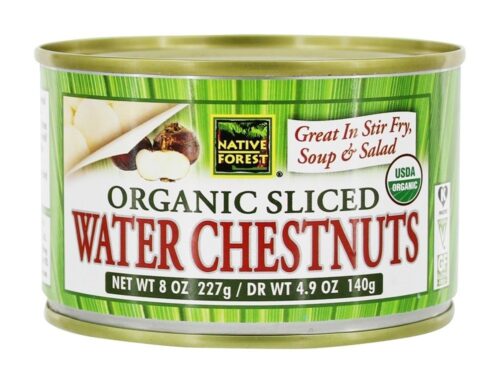 BWA33891 6 x 8 oz Sliced Water Chestnut