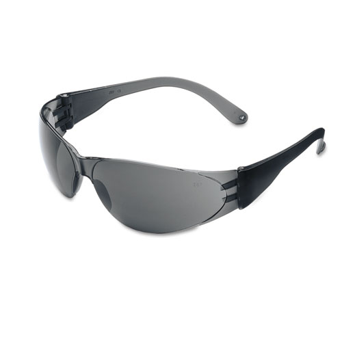 CL112 Checklite Scratch-Resistant Safety Glasses - Gray Lens