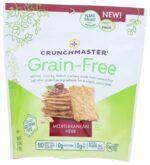 Crunchmaster KHLV00345733 3.54 oz Grain-Free Mediterranean Herb Crackers