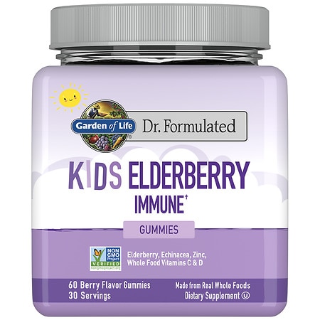 Garden of Life Dr. Formulated Kids Elderberry Gummies - 60.0 ea