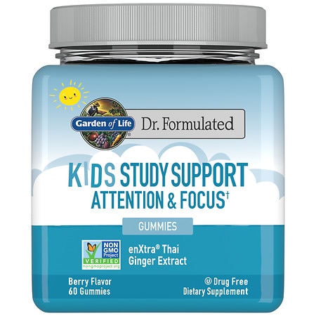 Garden of Life Dr. Formulated Kids Study Support Gummies - 60.0 ea
