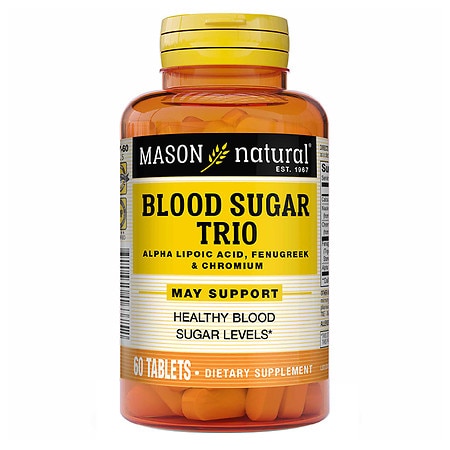 Mason Natural Blood Sugar Balance Trio - 60.0 ea