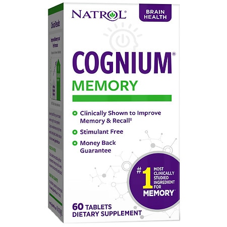Natrol Cognium Memory 100 mg Tablets - 60.0 ea