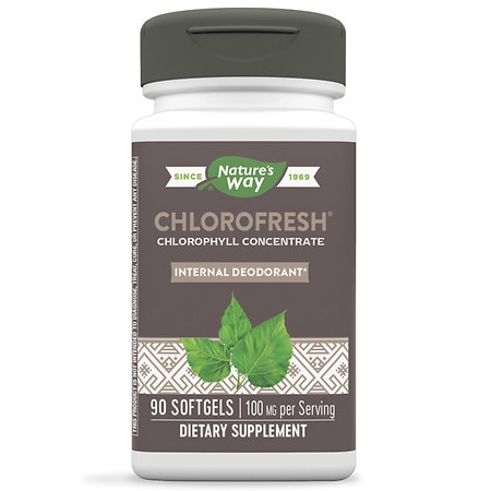 Nature's Way Chlorofresh Internal Deodorant - 90.0 ea