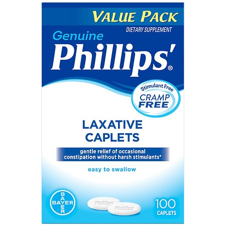 Phillips' Laxative Caplets - 100.0 ea