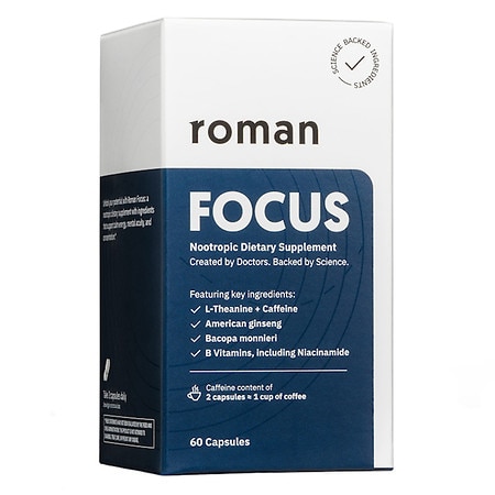 Roman Focus Supplement for Men - 90.0 ea