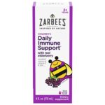 Zarbee's Children's Elderberry Syrup for Immune Support Grape - 4.0 fl oz