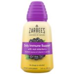 Zarbee's Daily Immune Support Syrup with Real Elderberry Berry, Fragrance-Free - 8.0 FL OZ