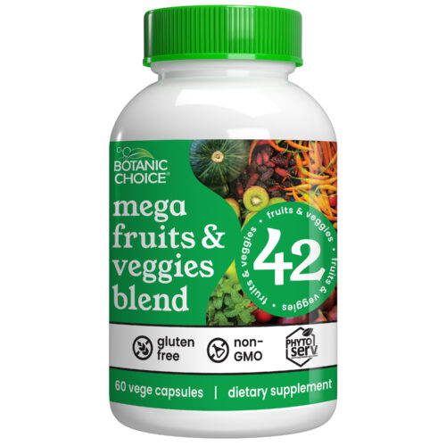 Botanic Choice Mega Fruits & Veggies Blend - 60 Capsules