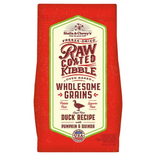 84037042 3.5 lbs Dry Raw Coated Wholesome Grain Duck for Dog